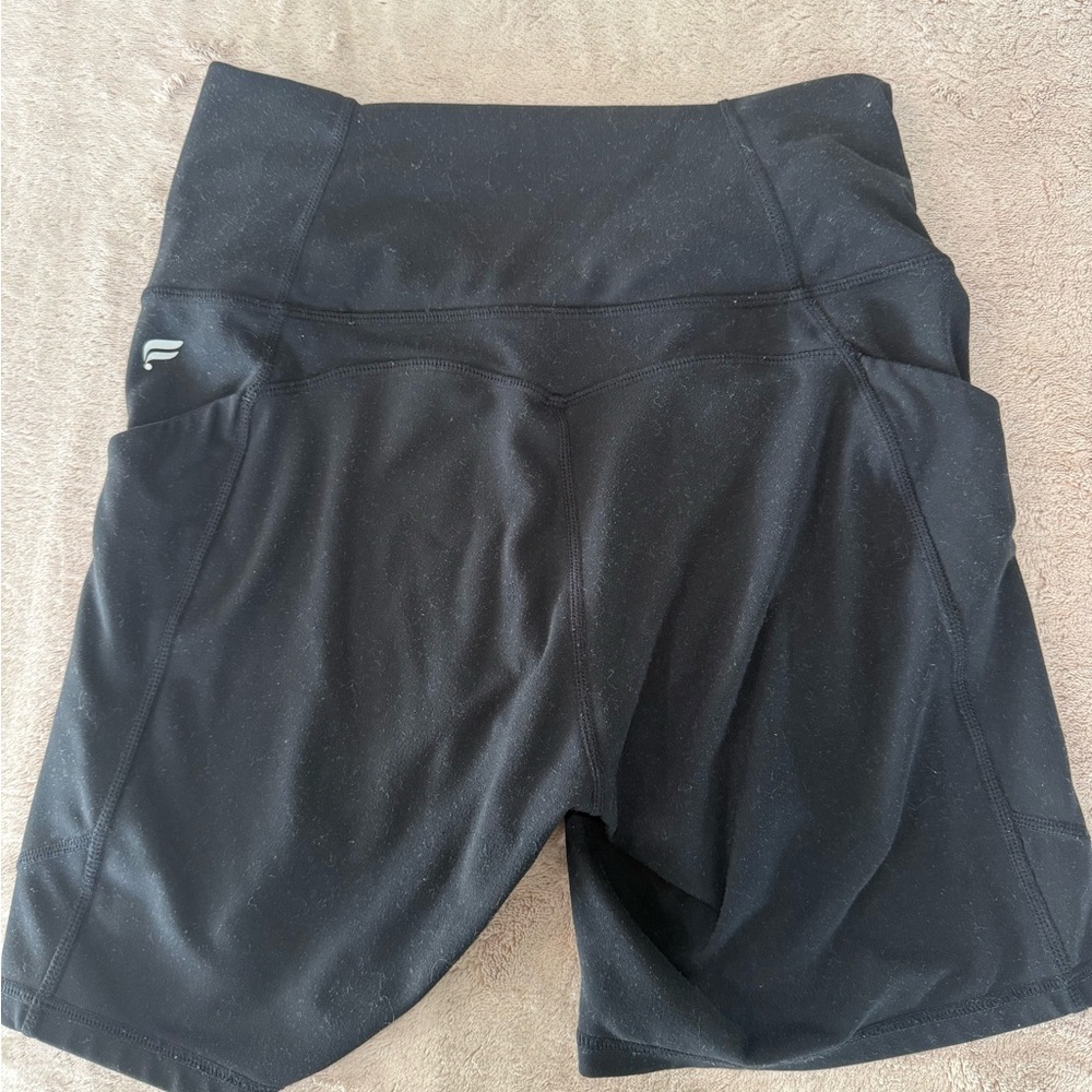 Women's Black Fabletic Shorts